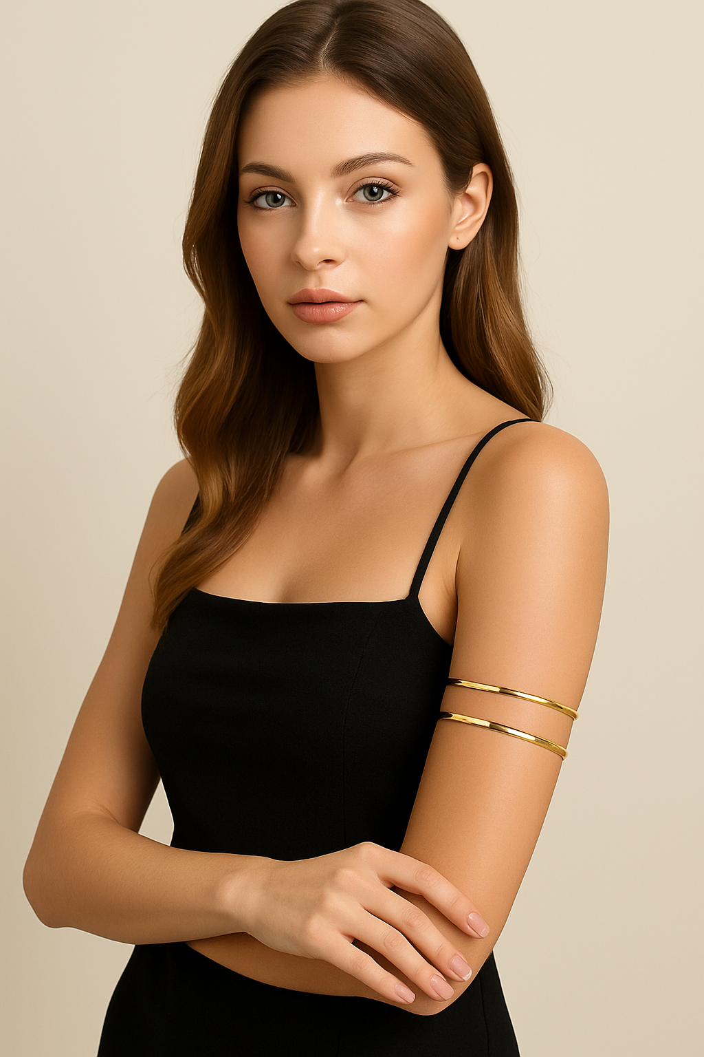 Modischer Arm-greif für Damen.
