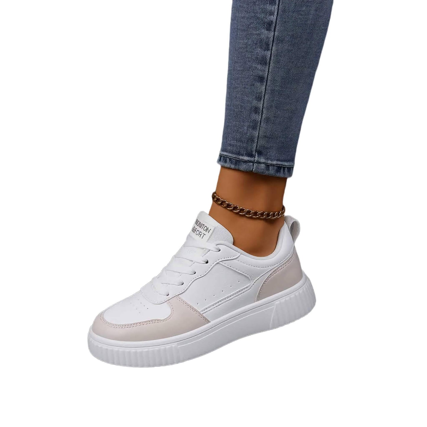Bequeme Frauen-Sneaker für jede Gelegenheit 46 / Weiß